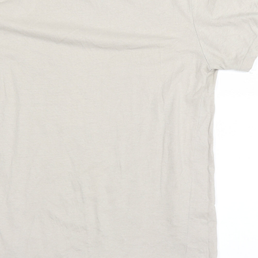 Mens UK Size L Boohoo Grey T-Shirt