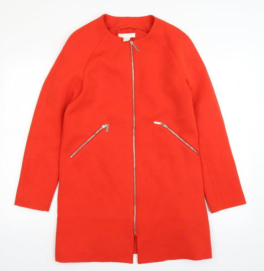 Womens UK Size 8 H&M Red Jacket