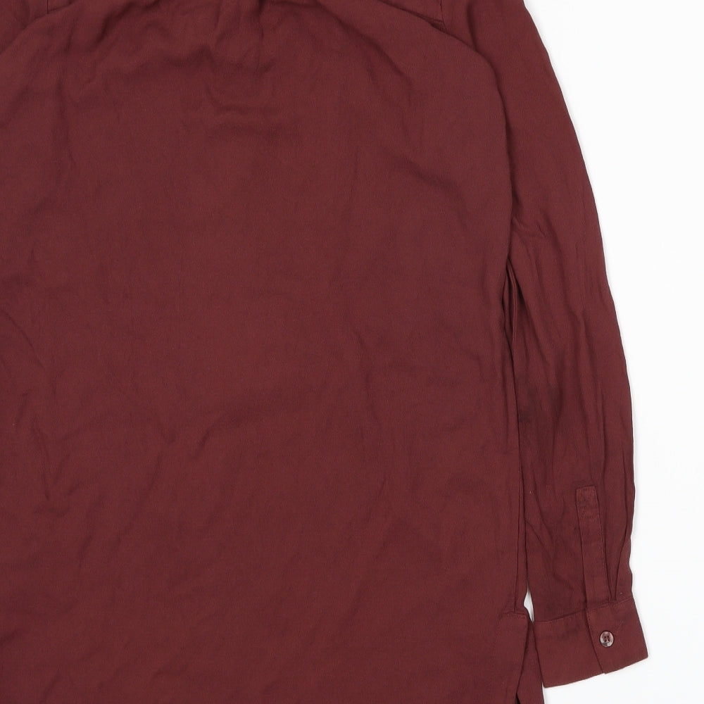 FOREVER 21 Womens Orange Basic Blouse Size S