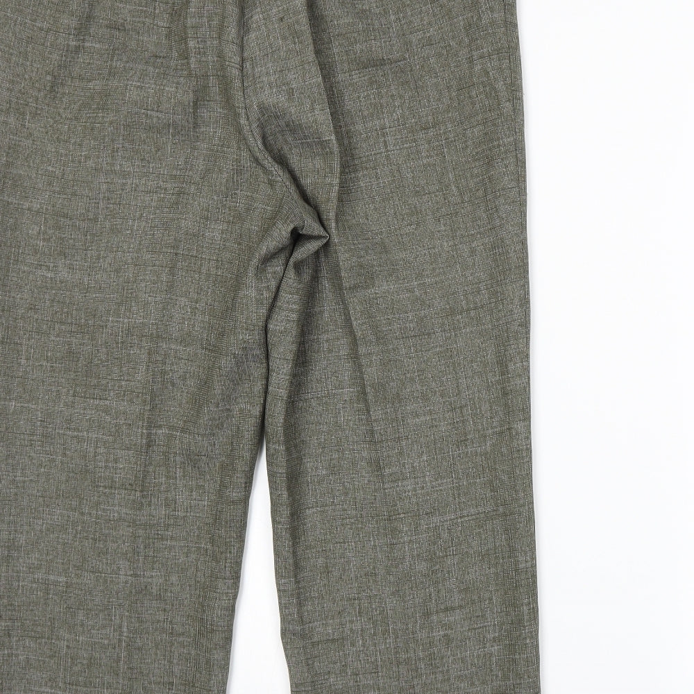 Womens UK Size 14 Marks and Spencer Regular Fit Grey Trousers