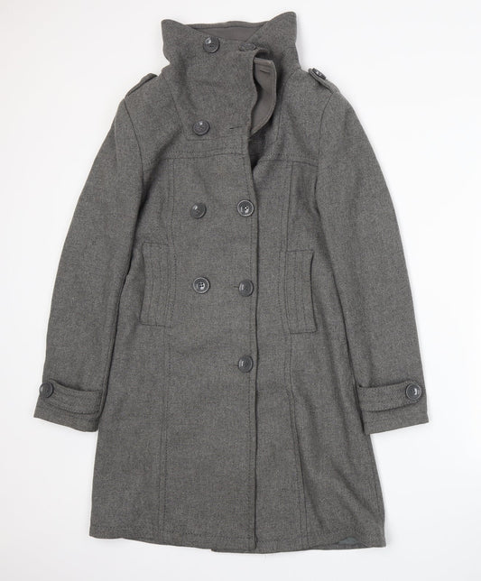 Womens UK Size 8 Divided by H&M Grey Jacket