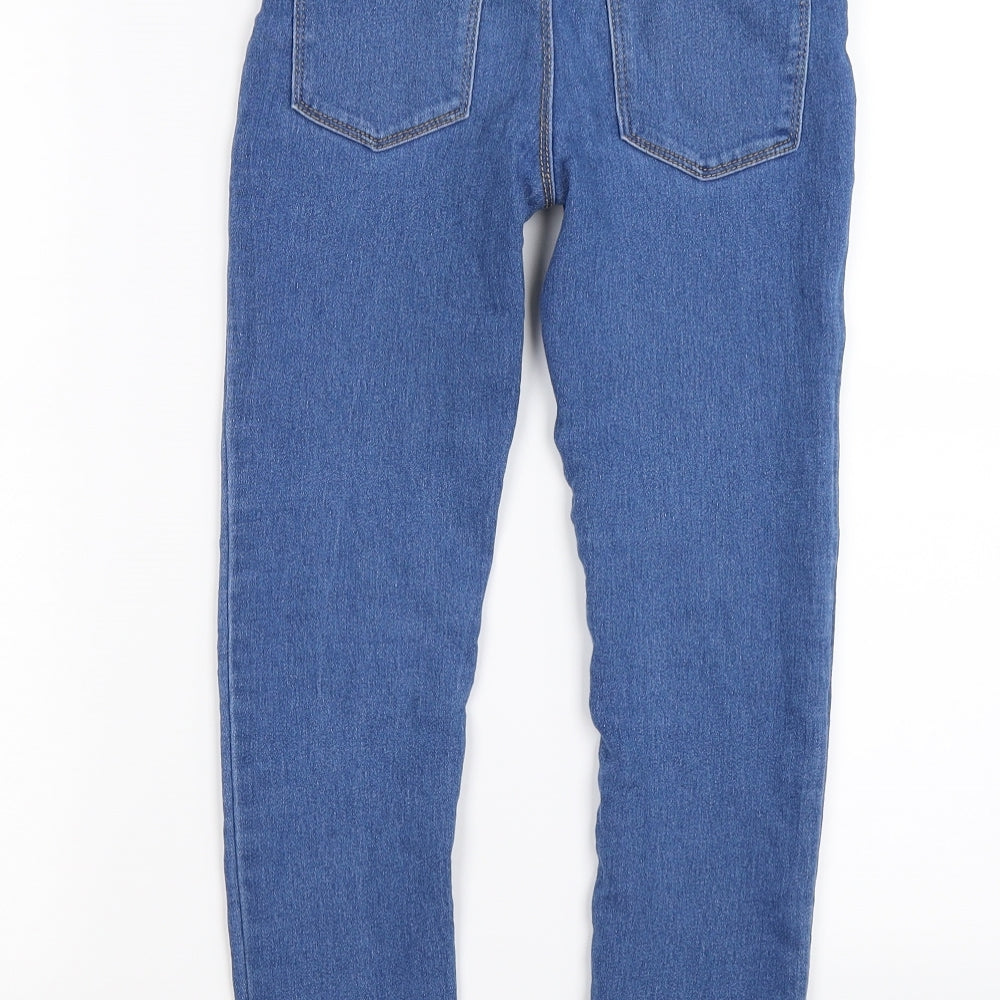 denim Girls Clear Batik Denim Skinny Jeans Size 9-10 Years