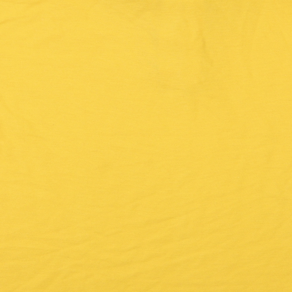 Highpoint Mens Yellow Jersey Polo Size M