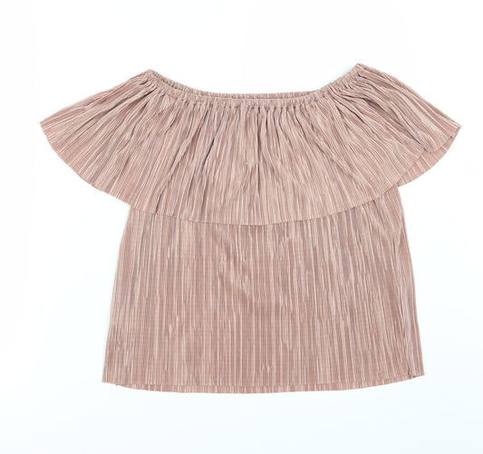 Primark Womens Pink Tunic Blouse Size 6