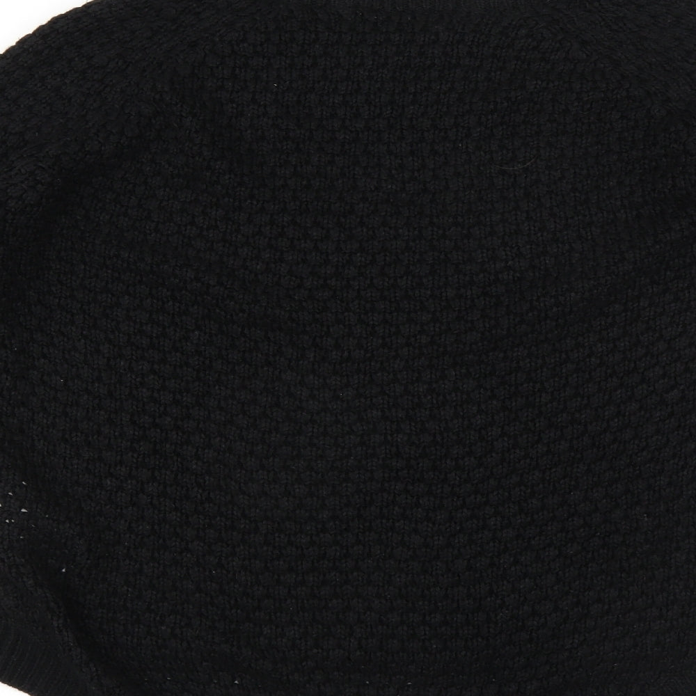 FB Sister Knitwear Womens Black Pullover Jumper Size M