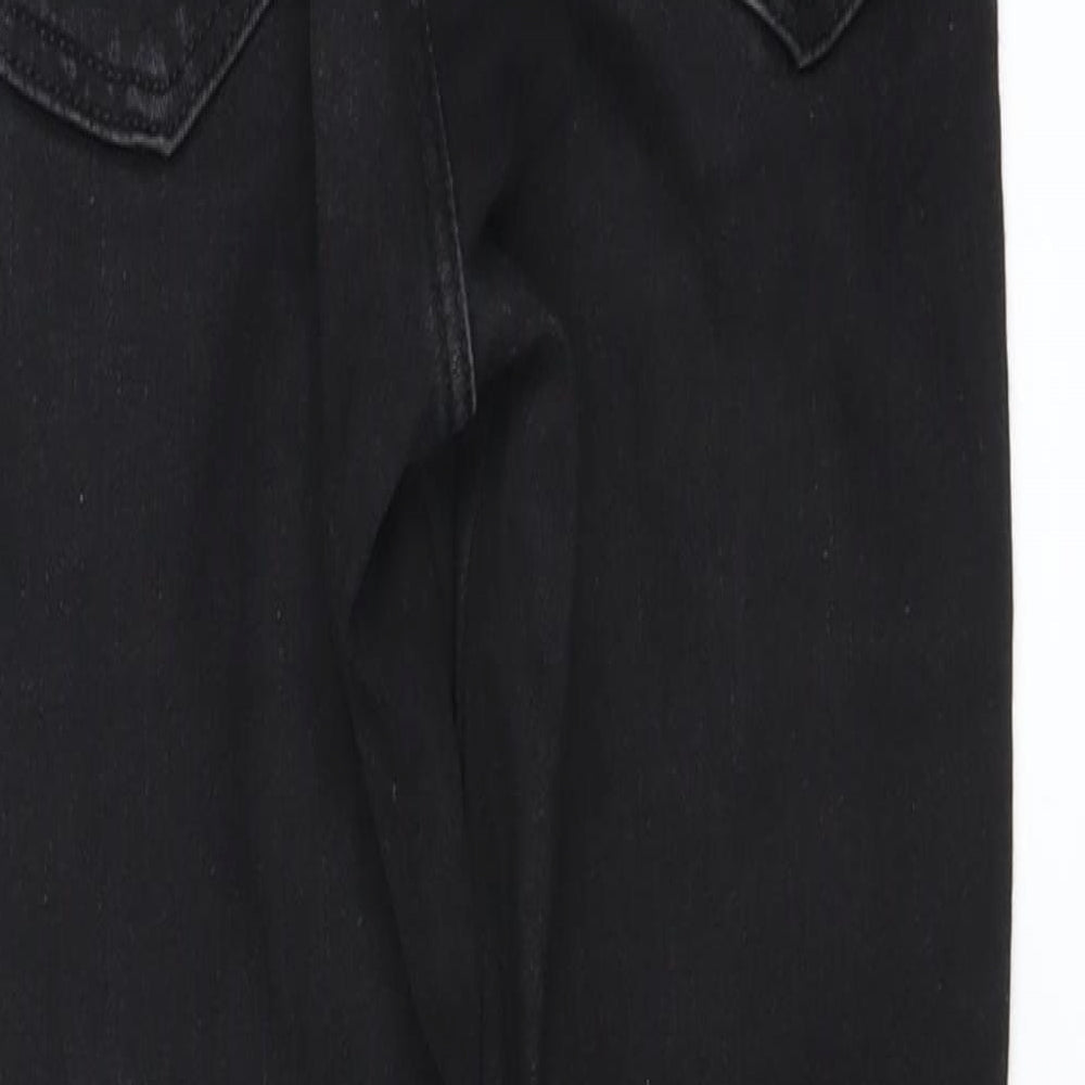 Miss Selfridge Womens Black Skinny Jeans Size 6 L27 in