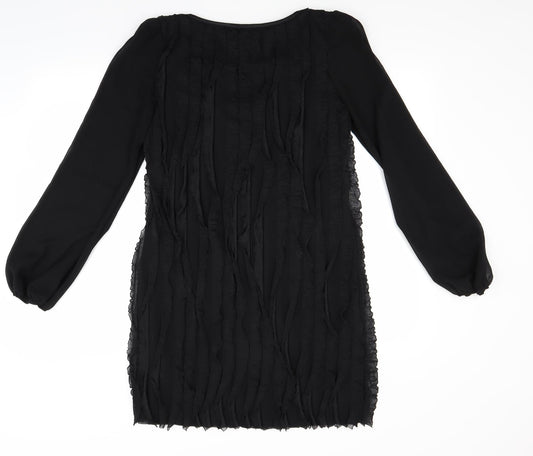savida Womens Black A-Line Size 14