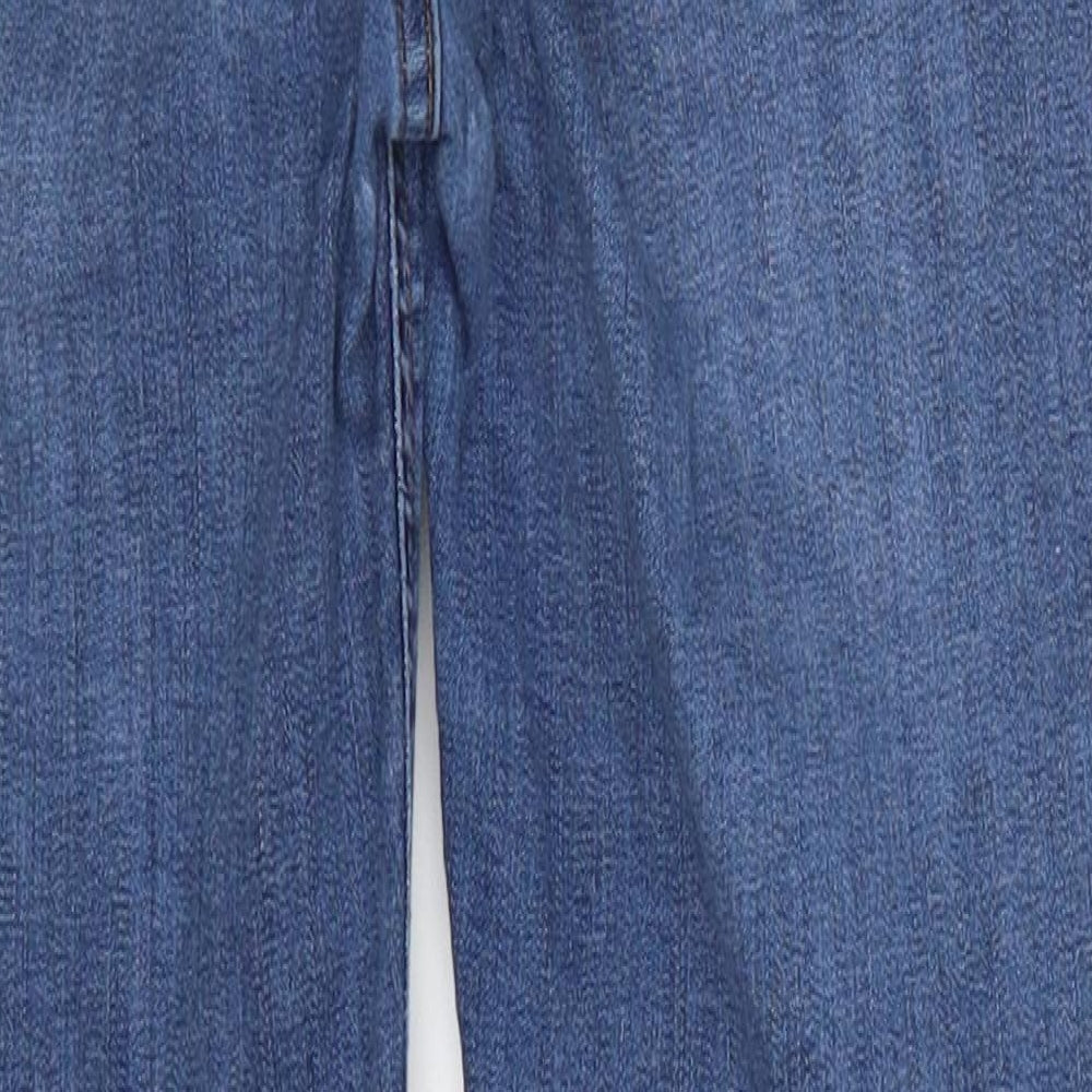 Topshop Womens Blue Denim Skinny Jeans Size 26 in L25 in