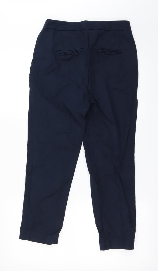 Autograph Womens Blue Trousers Size 8 L22 in