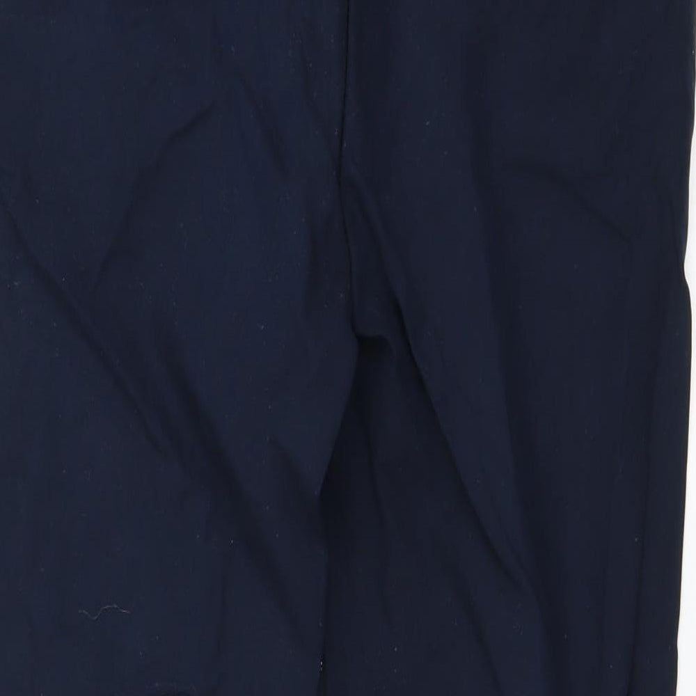 Autograph Womens Blue Trousers Size 8 L22 in