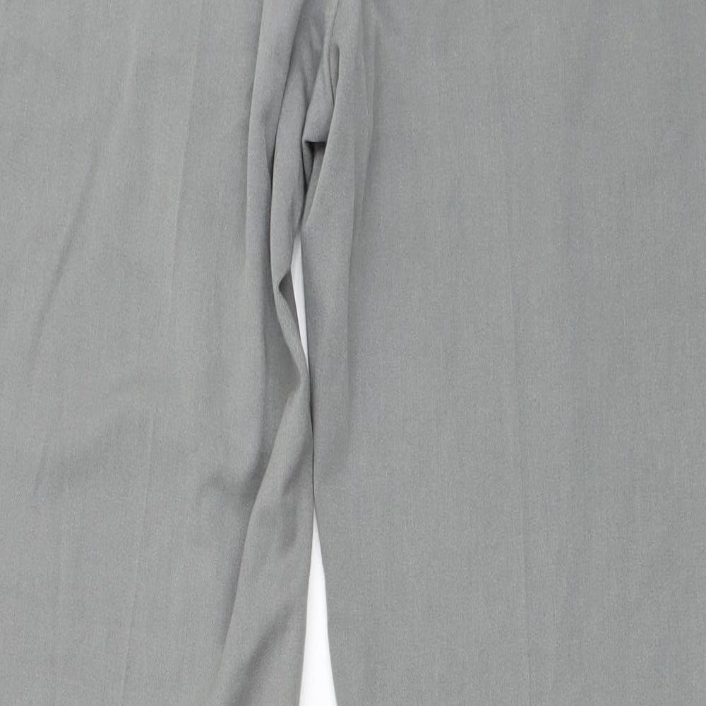 Womens UK Size 12 Marks and Spencer Regular Fit Grey Trousers