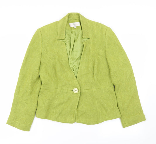 Womens UK Size 10 Country Casuals Green Jacket