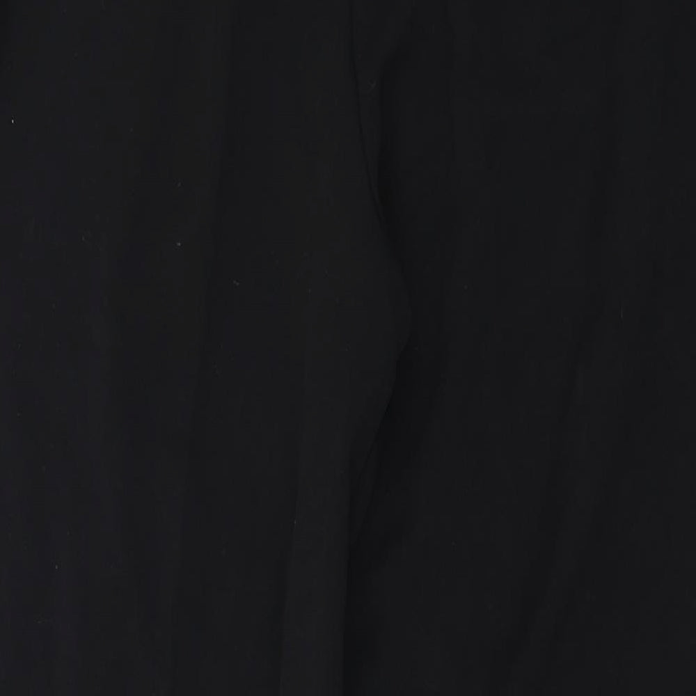 Womens UK Size 14 anna rose Regular Fit Black Trousers