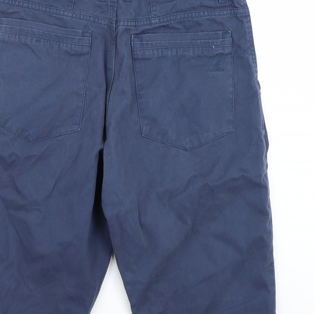 Kangol Mens Blue Chino Shorts Size S