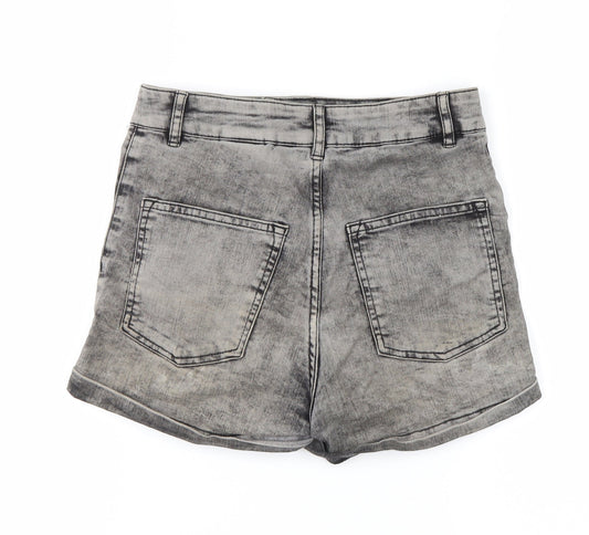 H&M Womens Grey   Mini Skirt Size 8