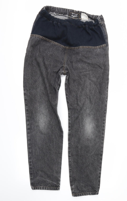 Womens UK Size 12 Blooming Marvellous Regular Fit Straight Grey Jeans