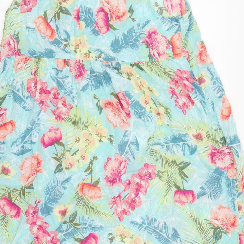 Accessorize Womens Multicoloured Floral Camisole Tank Size L