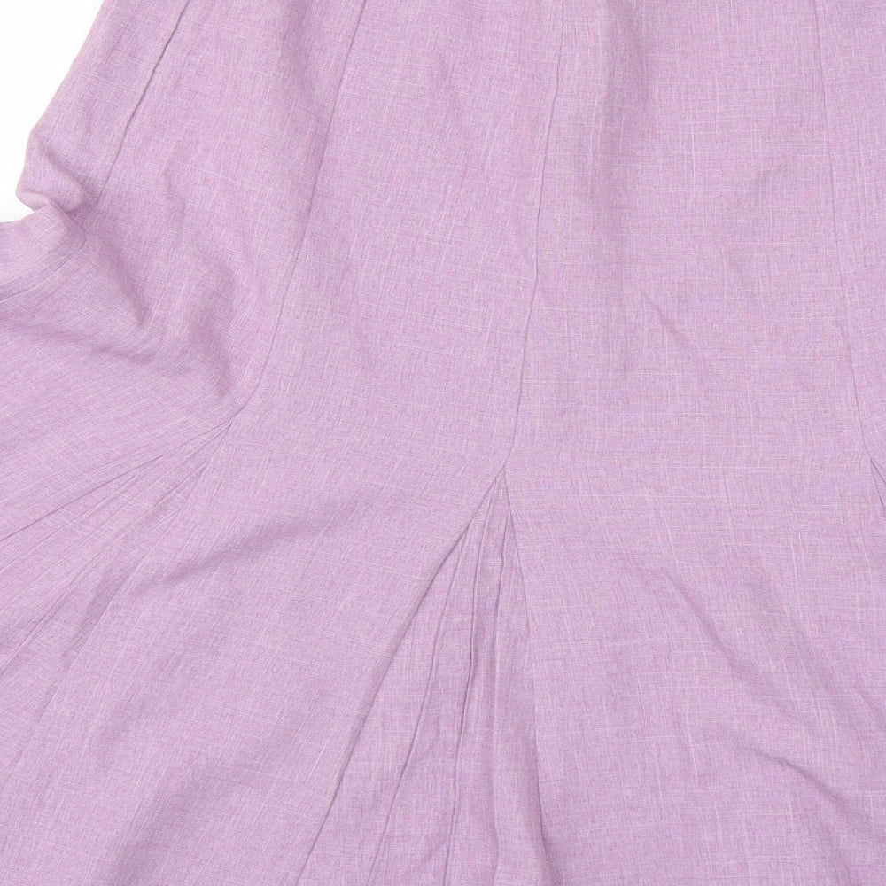 Womens UK Size 18 Special Collection Swing Rayon Skirt