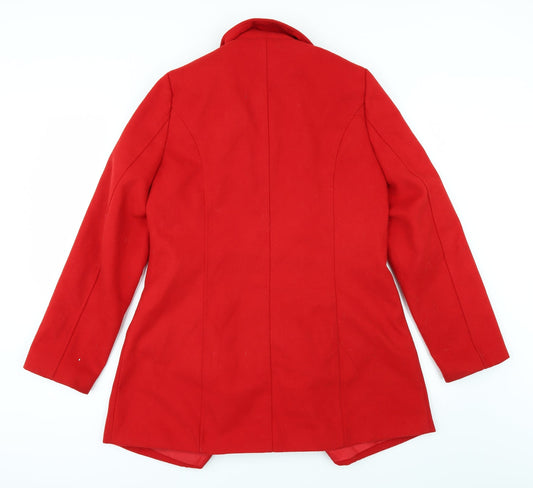 Peacocks Womens Red Jacket Size 12