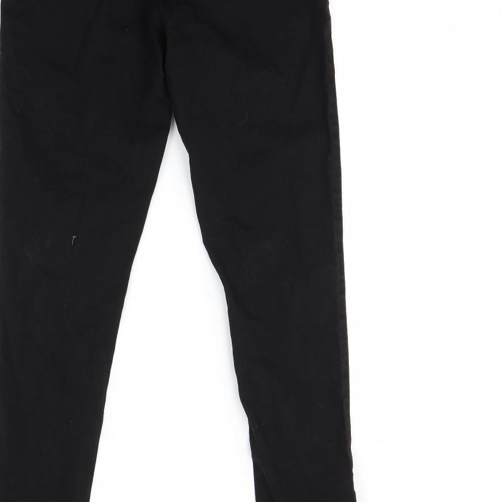 denim&co Womens Black Skinny Jeans Size 10 L29 in