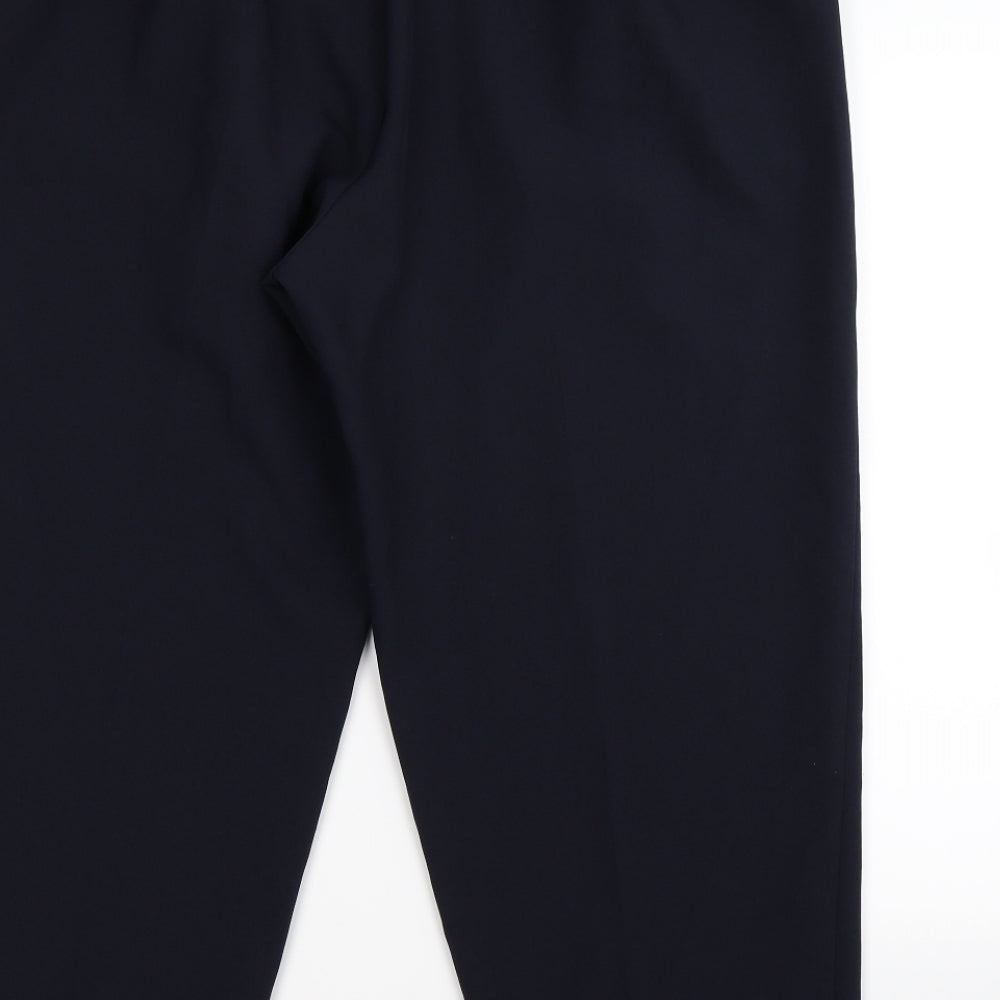 Classic Womens Blue Trousers Size 20 L26 in