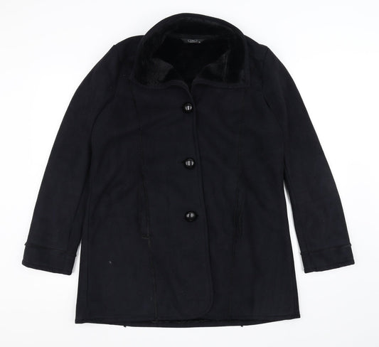Womens UK Size 14 BM Black Jacket