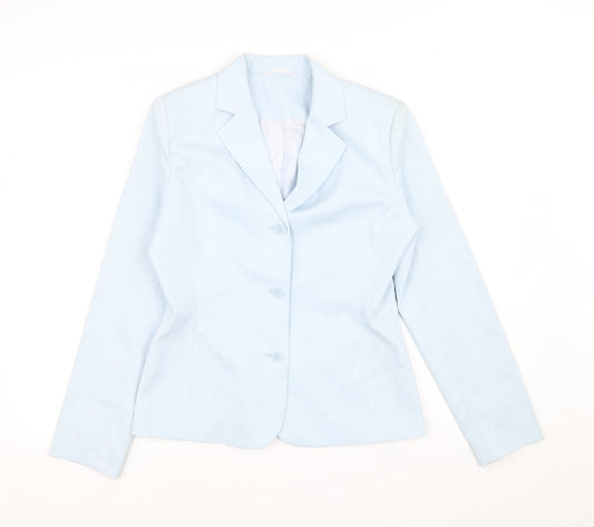 Womens UK Size 10 Etam Blue Jacket