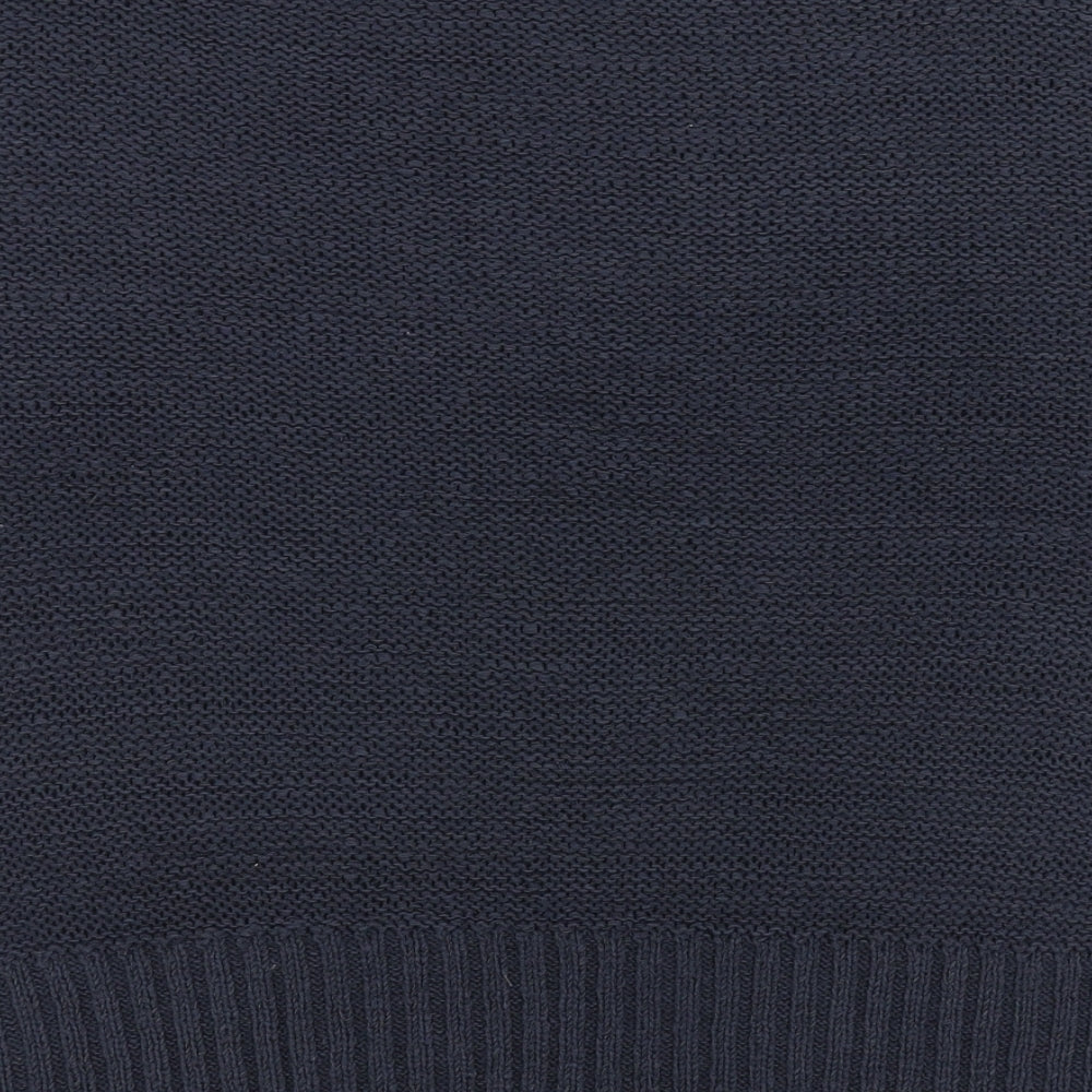 Womens UK Size M Wallis Blue Basic Blouse