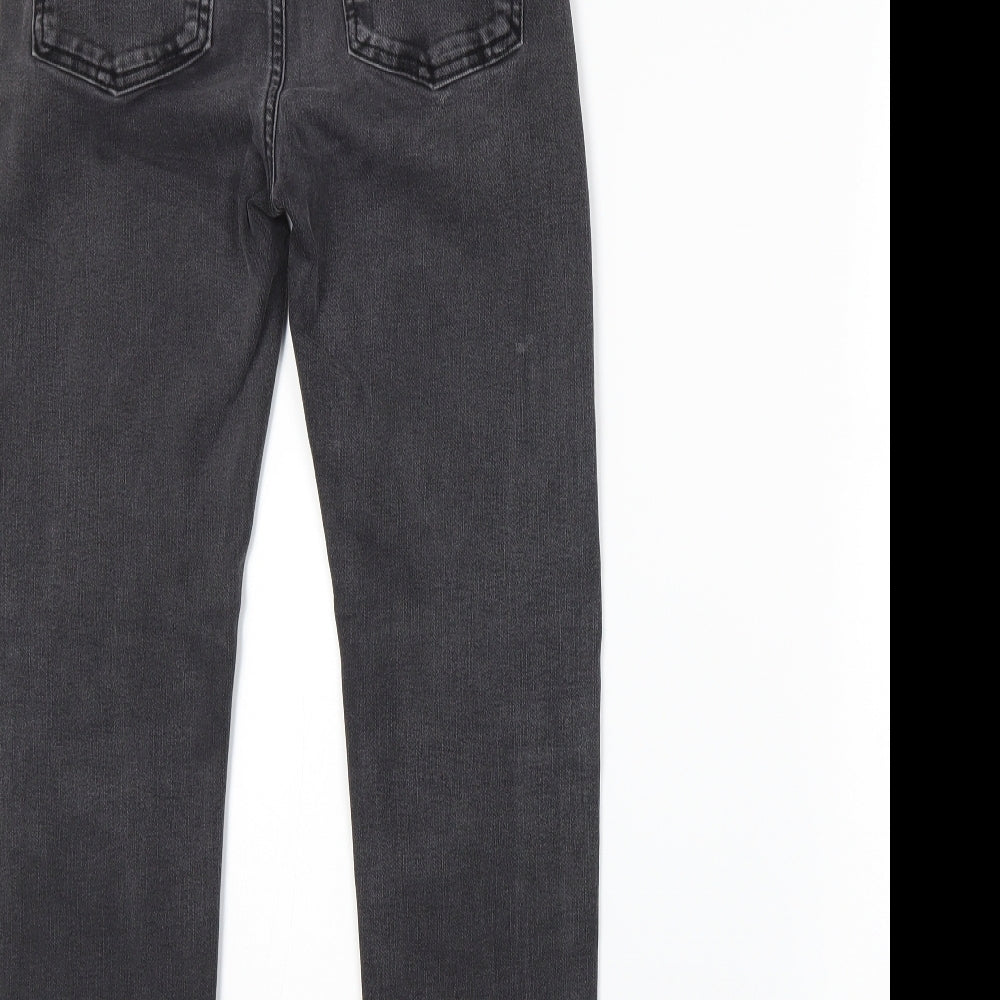 Womens UK Size 10 Marks and Spencer Regular Fit Skinny Grey Jeans