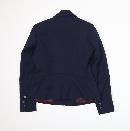 ASOS Womens Blue   Jacket Suit Size 10  - ASOS x Paralympics GB