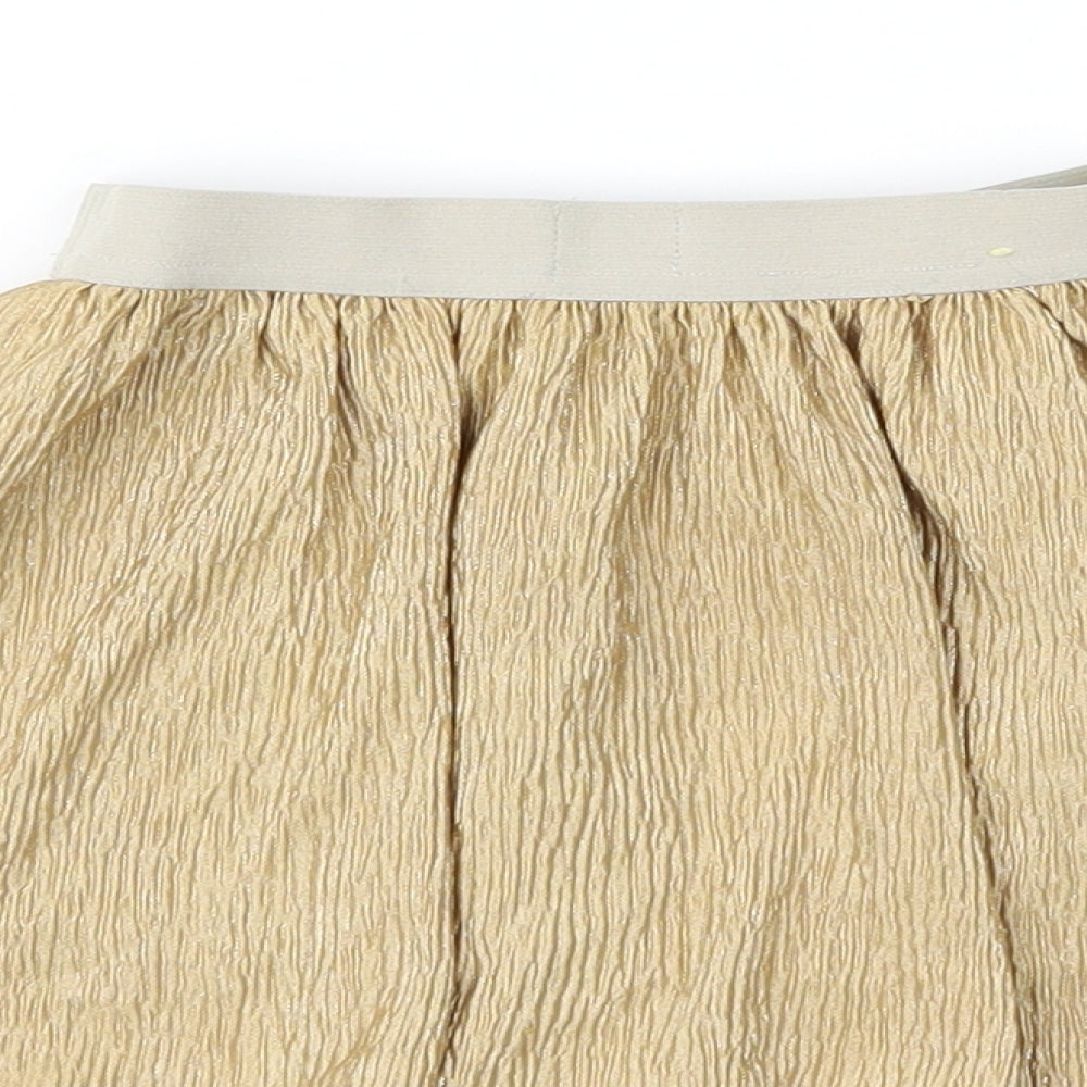 Gap Girls Gold Pettiskirt Skirt Size 12-18 Months