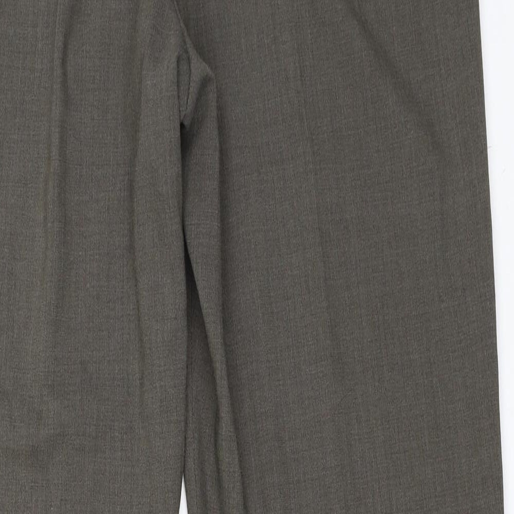 Bianca Womens Green Trousers Size 40 L30 in