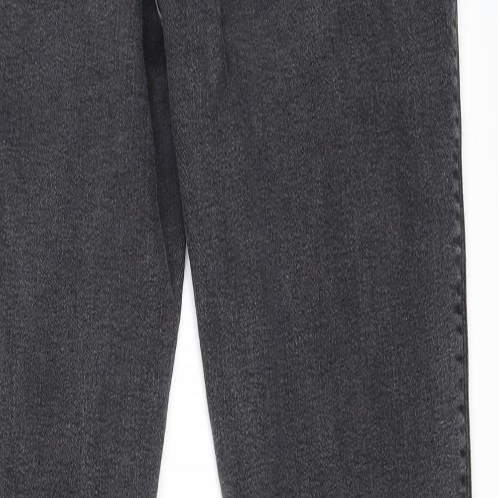Zara Womens Grey Denim Skinny Jeans Size 38 L28 in