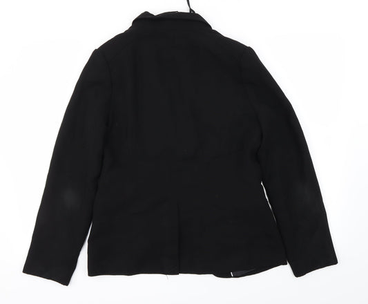 Marks and Spencer Womens Black   Jacket Blazer Size 12