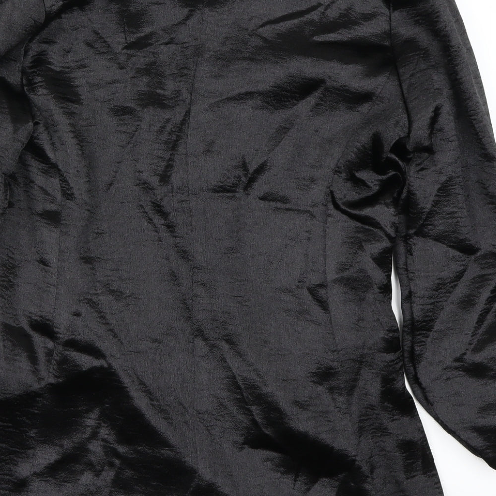 Womens UK Size S Mango Black Jacket