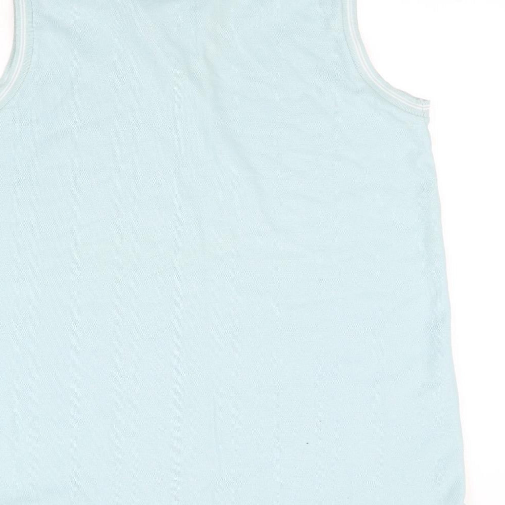 Marks and Spencer Mens Blue Polo Size 18