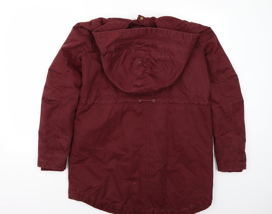 H&M Womens Purple Jacket Coat Size 8