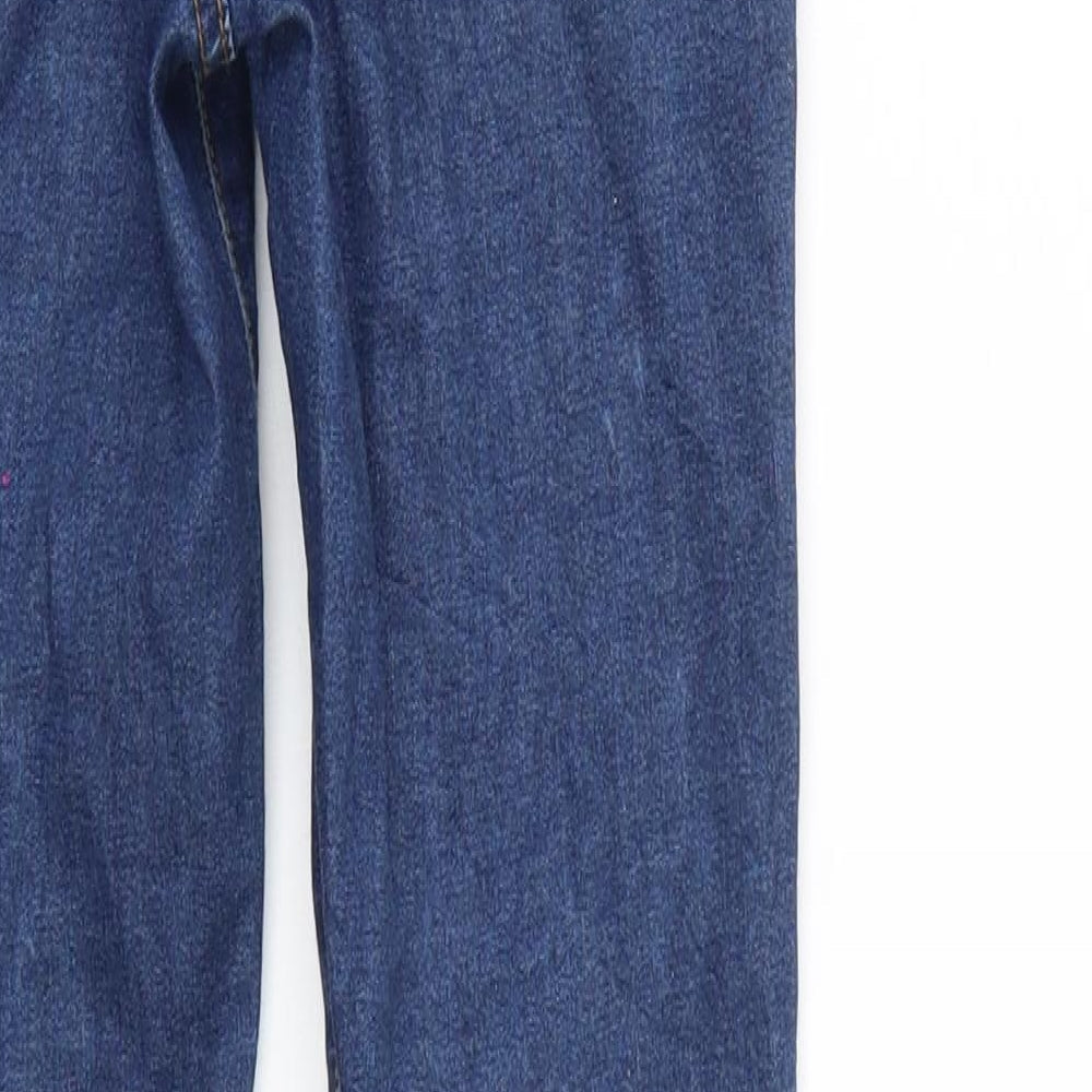 Denim & Co. Womens Blue Skinny Jeans Size 8 L30 in