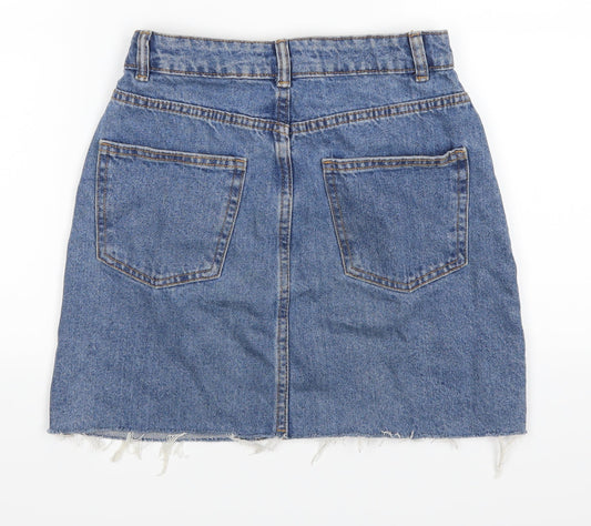 Womens UK Size 6 Denim Co A-Line Denim Skirt
