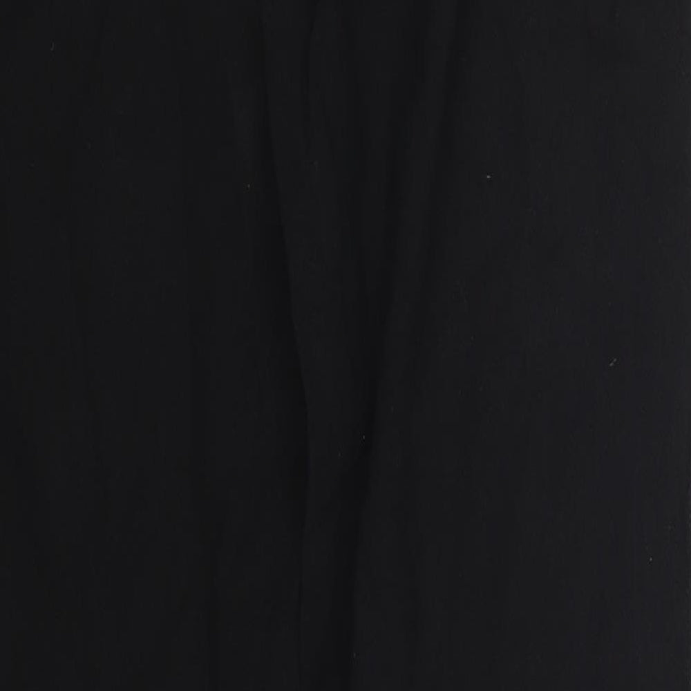 La Cotonniere Womens Black Trousers Size M L30 in