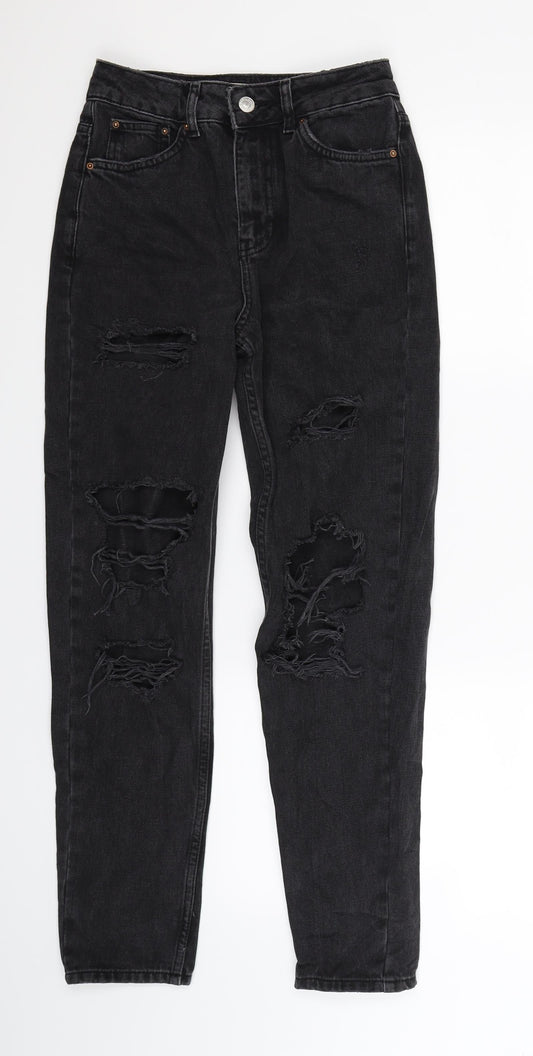 Womens UK Size 25 in Topshop Slim Fit Skinny Black Jeans