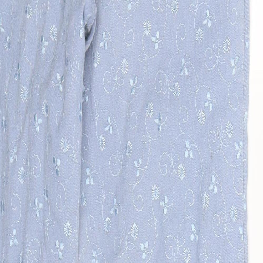 Womens UK Size 25 in Preworn Slim Fit Skinny Blue Jeans