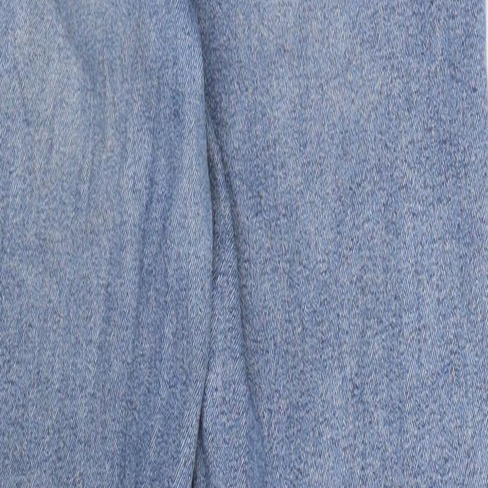 F&F Womens Blue Denim Skinny Jeans Size 6 L26 in