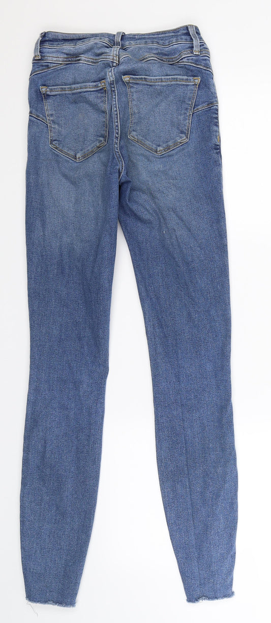 New Look Womens Blue  Denim Skinny Jeans Size 6 L29 in