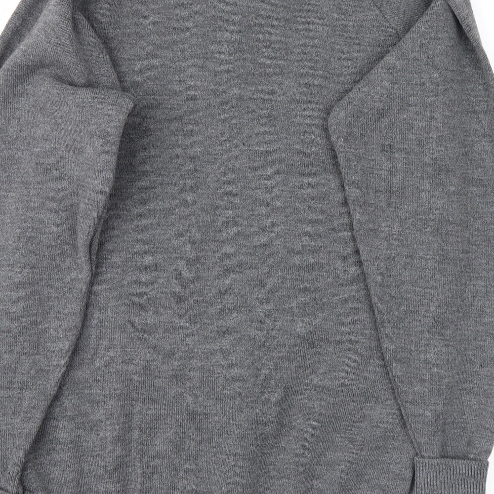 balmoral Mens Grey Pullover Jumper Size S
