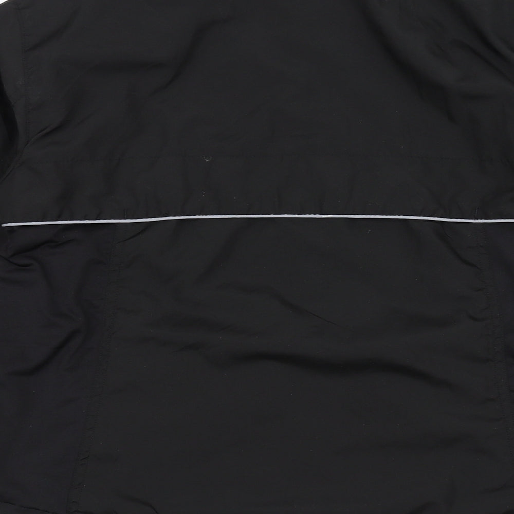 Crivit Womens Black Windbreaker Jacket Size M