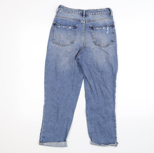 denim co Womens Blue Denim Mom Jeans Size 6 L21 in