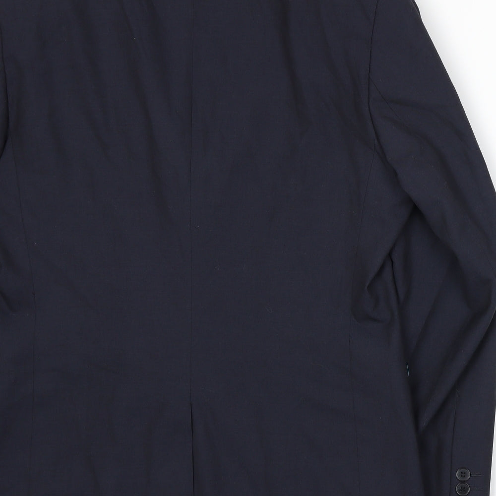 Mens UK Size M Marks and Spencer Regular Blue Suit Jacket