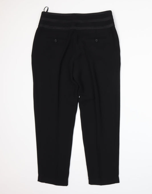 Episode Womens Black Trousers Size 8 L26 in