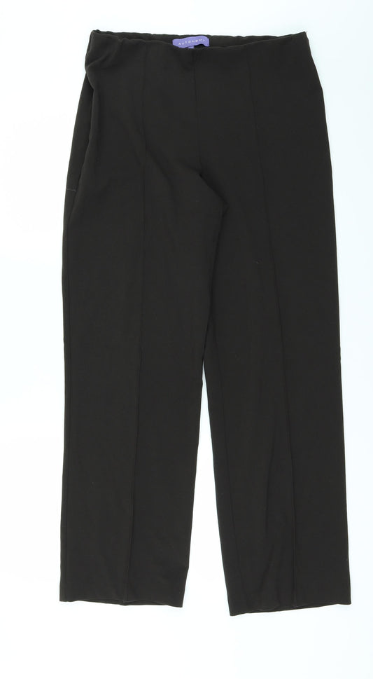 Womens UK Size 10 Autonomy Regular Fit Brown Trousers